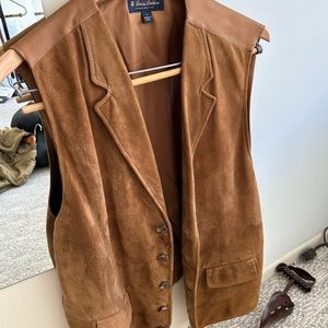 Suede Vest